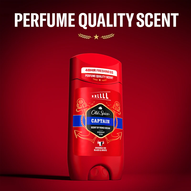 Desodorante em bastão Old Spice Captain para homens