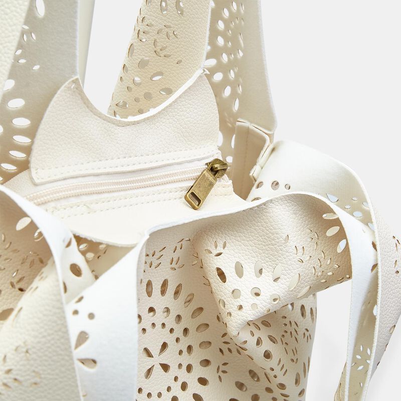 BATA damska perforowana torba typu hobo