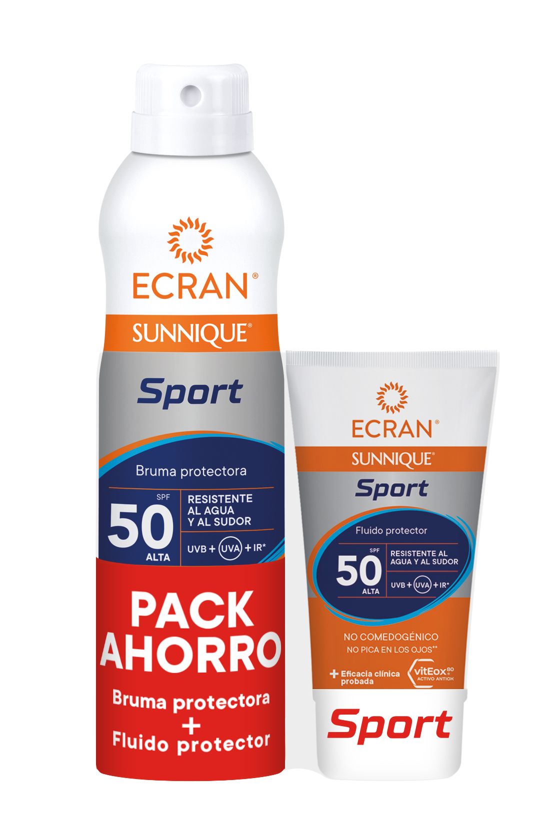 Sunnique Sport zaštitna maglica SPF50 za lice SPF50 pakovanje Zaštita tijela