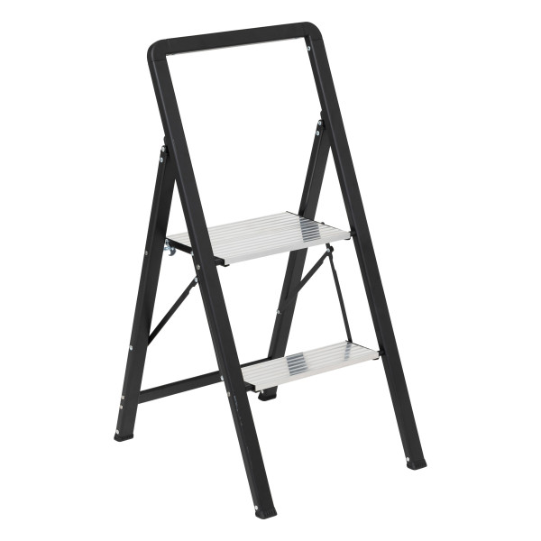 Drabina aluminiowa 2-stopniowa EASY, wys. 83 cm