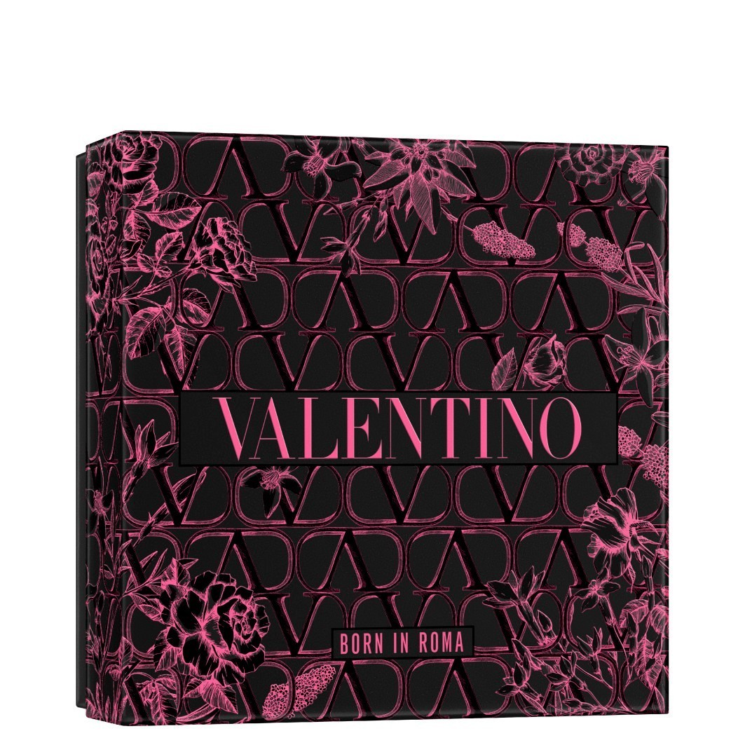 Valentino dišavni set Born In Roma Uomo toaletna voda 50 ml + potovalni sprej 15 ml - 1 kos