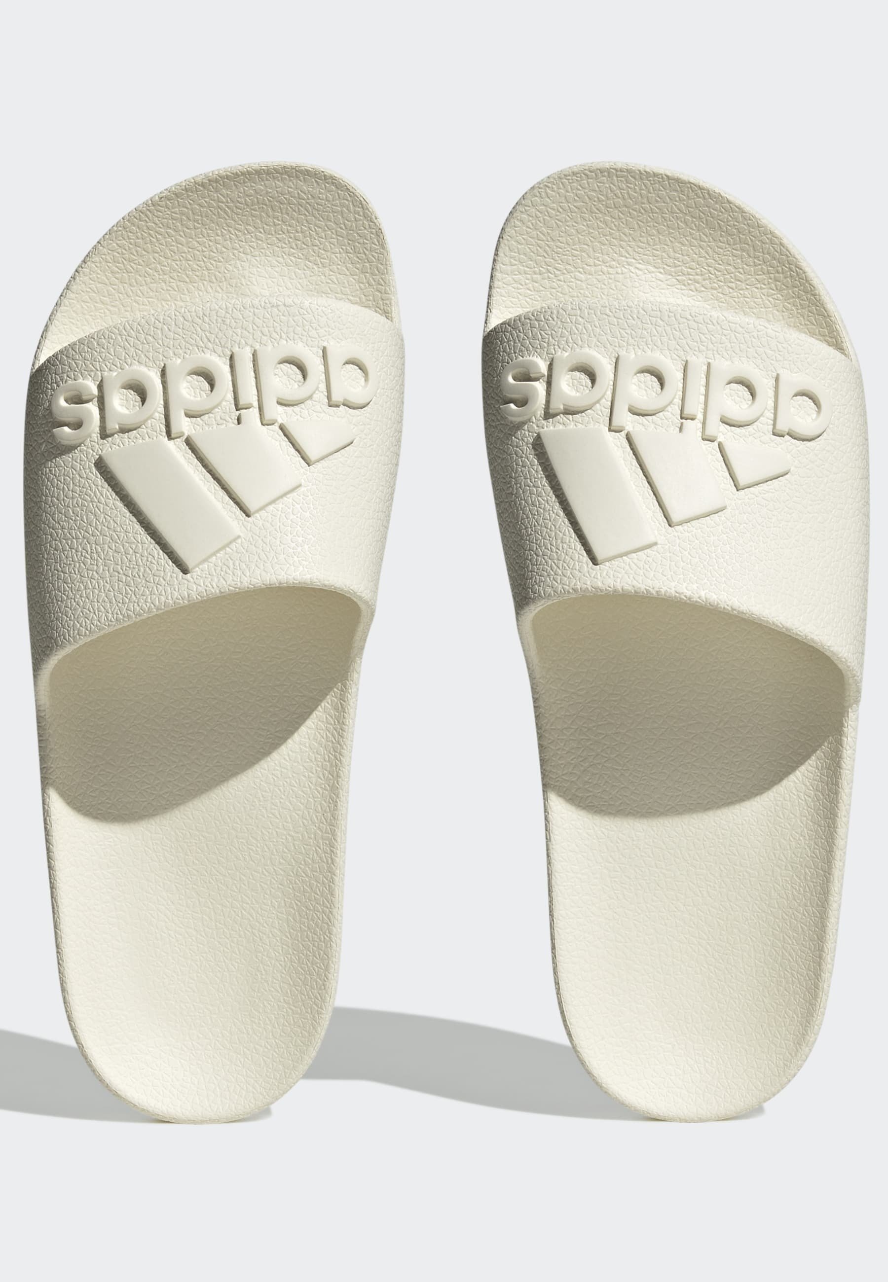 adidas Sportswear ADILETTE AQUA - Badslippers - gebroken wit gebroken wit gebroken wit
