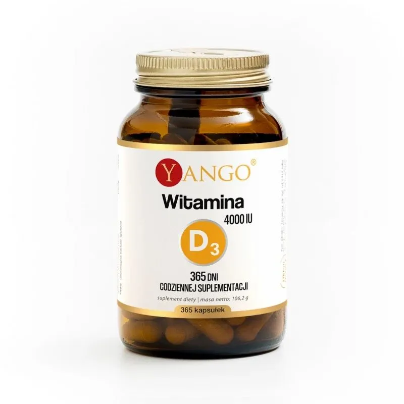 Yango Witamina D3 4000 IU Kapsułki
