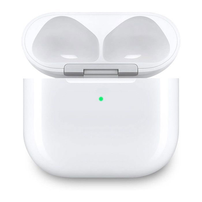 Étui de recharge sans fil - OCEAN - Compatible AirPods 4 - Capteur de mouvement - USB-C - Blanc