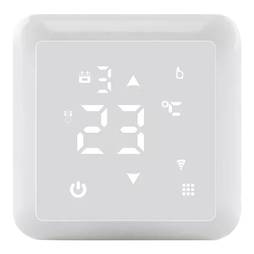Inteligentny Termostat Obciążalny 16A Podłogówka Biały Tr081 Wifi Tuya