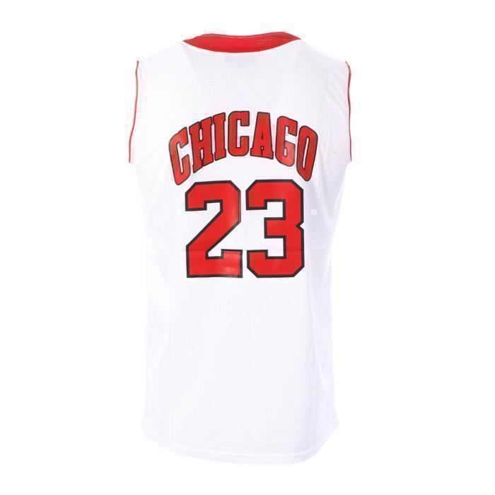 Chicago 23 Maillot de basket Blanc Homme Sport Zone