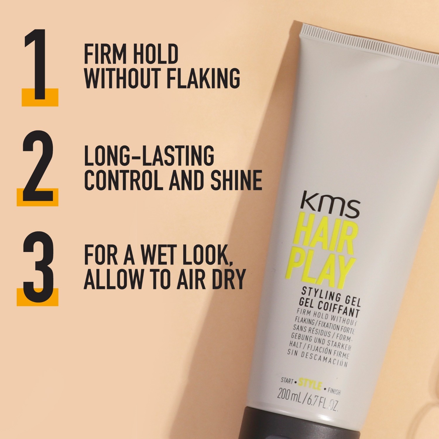 KMS Haargel Hairplay Styling-Gel – 200 ml