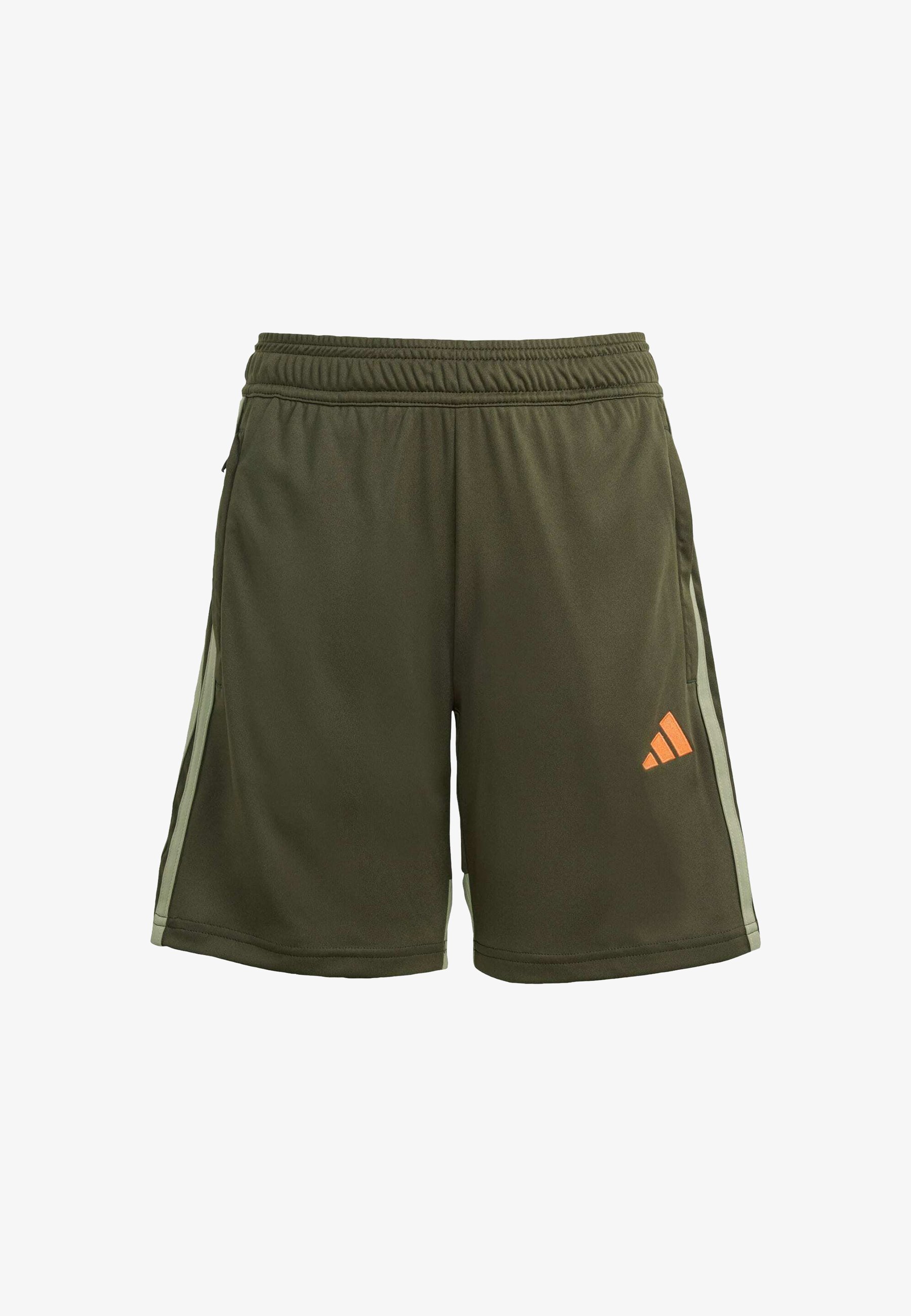 adidas Performance Sports Shorts – Nachtgrün, Cargo-Zeltgrün, Impact Orange