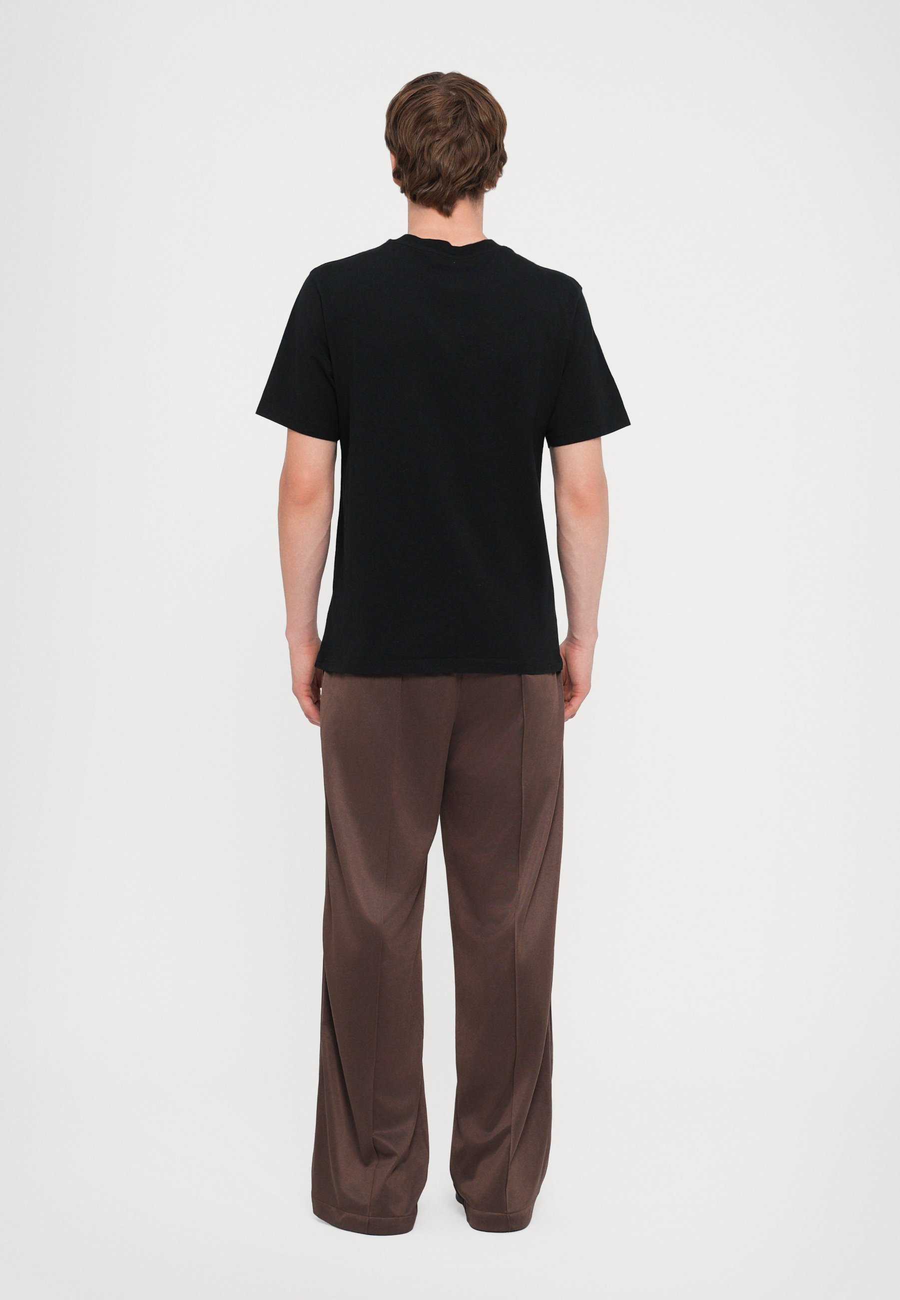 Han Kjøbenhavn MONOGRAM TEE - T-shirt basic - nera