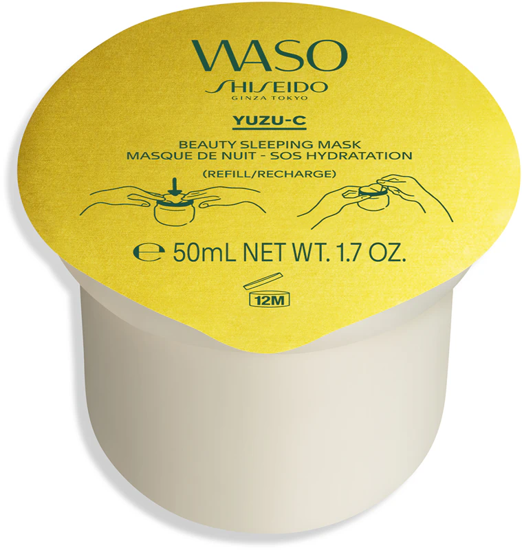 Máscara facial noturna Shiseido Waso Yuzu-C