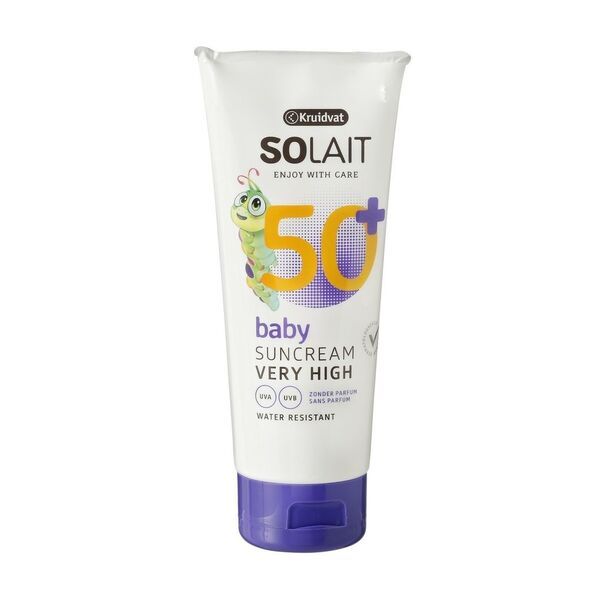 „Kruidvat Solait Baby“ SPF50+ apsauginis kremas nuo saulės, 100 ml