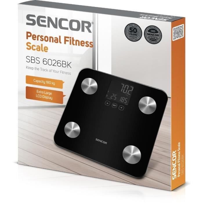 Bathroom scale - Sencor - SBS 6026BK