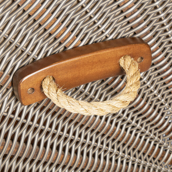 Șezlong de plajă Atlantic Premium, antracit