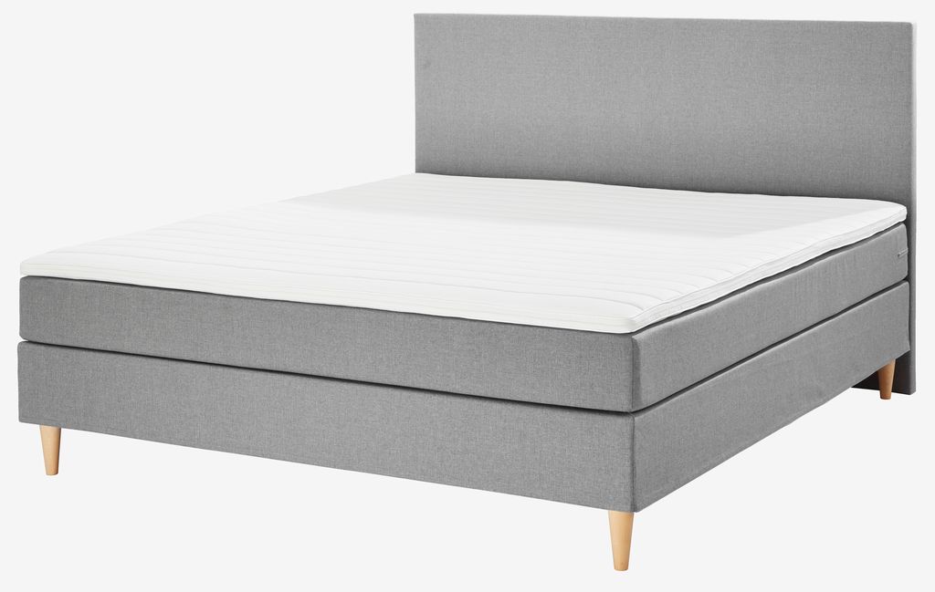 LEIKUP BC10 osnovni kontinentalni krevet 150x200 LEIKUP BC10 siva-23