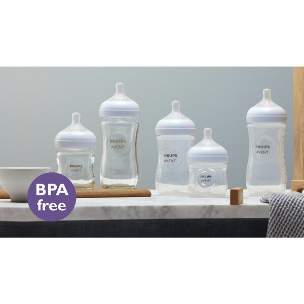 Philips Avent Natural Response SCY906/01 bērnu pudelīte ar dabīgu sūkšanas refleksu<br>330 ml