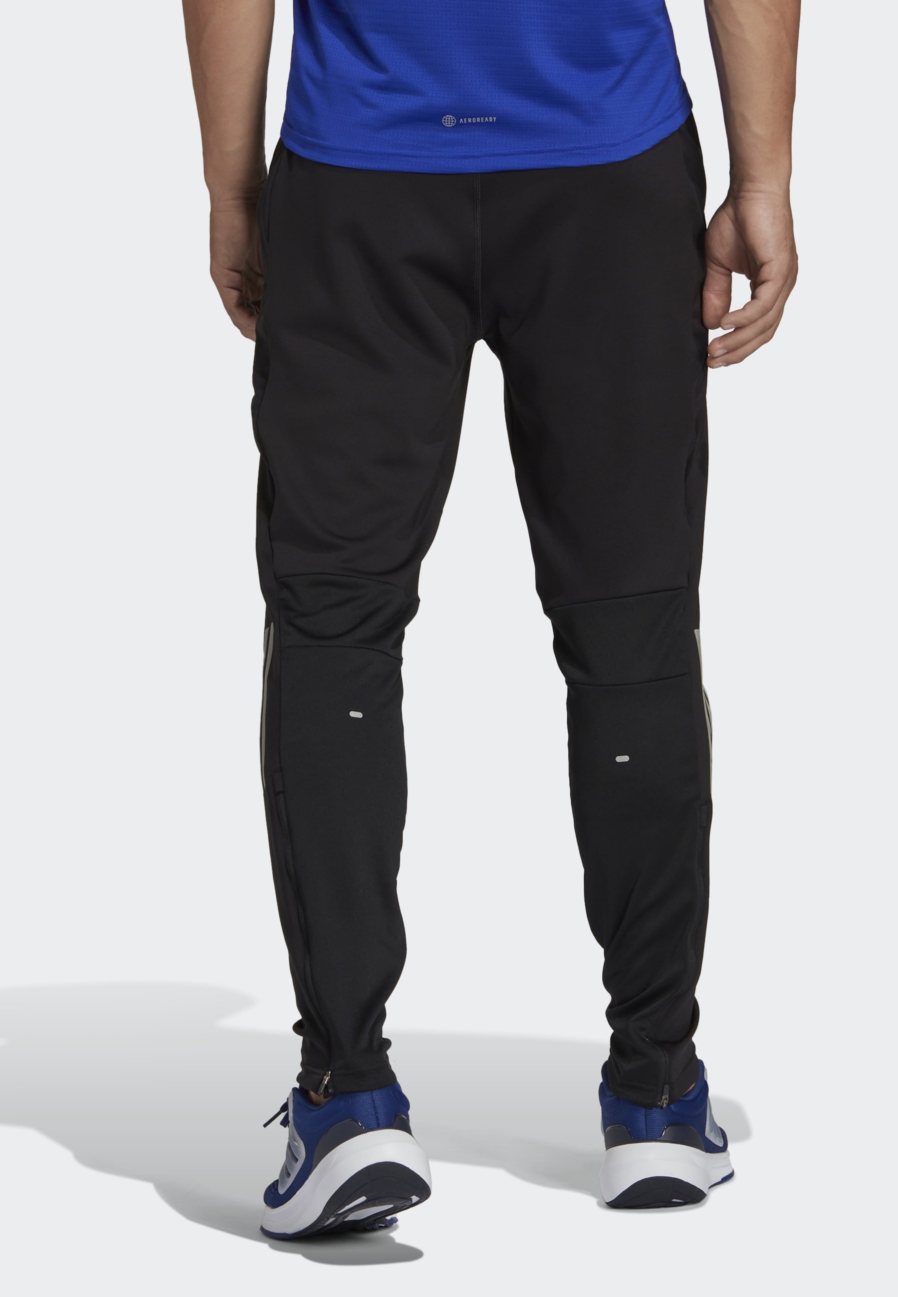 adidas Performance OWN THE RUN ASTRO SEAMLESS KNIT - Trainingsbroek - zwart