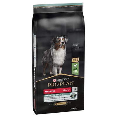 PURINA PRO PLAN Adulte moyen Agneau et riz Digestion sensible