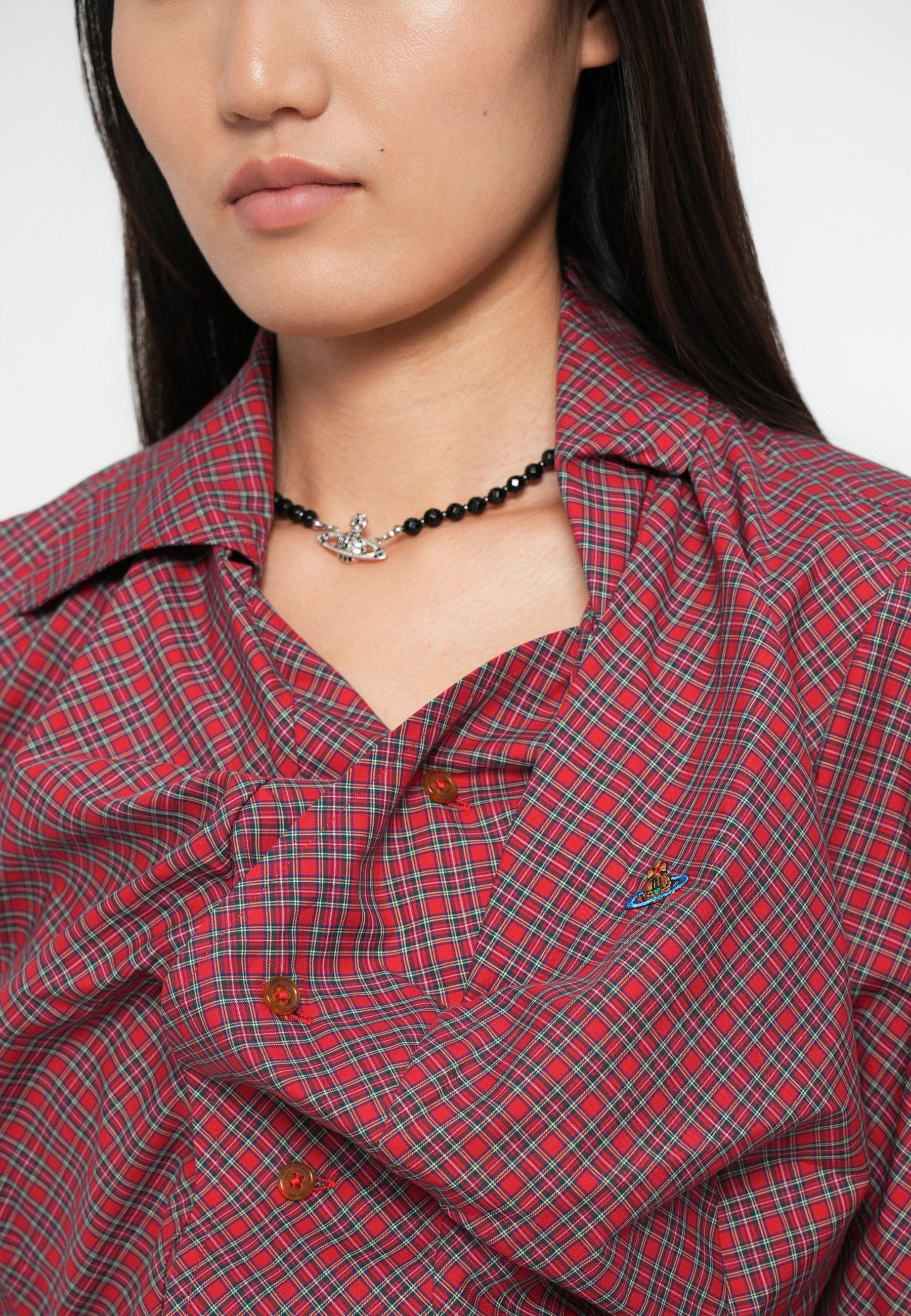 Chemise Vivienne Westwood DRUNKEN - Chemisier boutonné - rouge