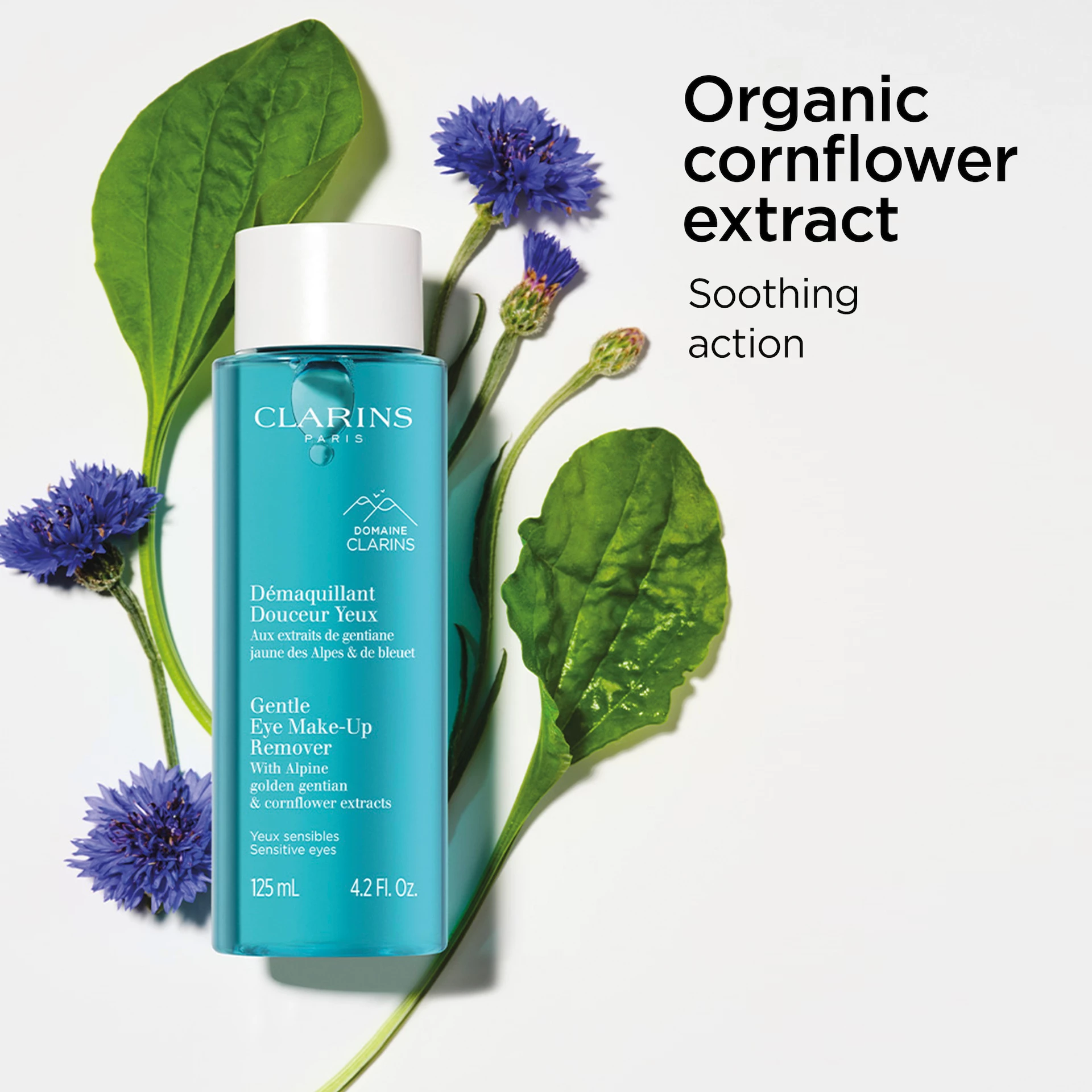 Nježno sredstvo za skidanje šminke s očiju 125 ml - Clarins