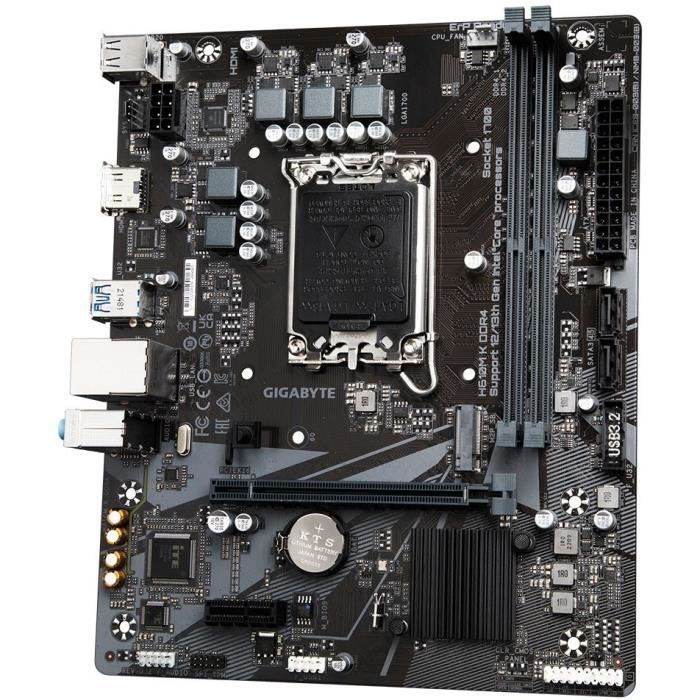 Carte mère - GIGABYTE - H610M K DDR4