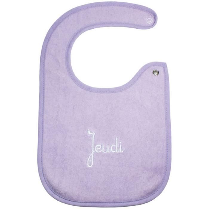 Set di 7 bavaglini giornalieri per neonati BABYCALIN - 17 x 29 cm