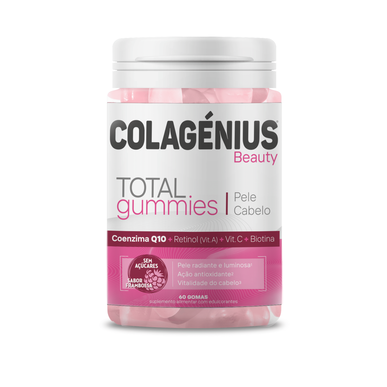 „Colagénius“ guminukai spindinčiai odai ir plaukams, 60 vienetų.
