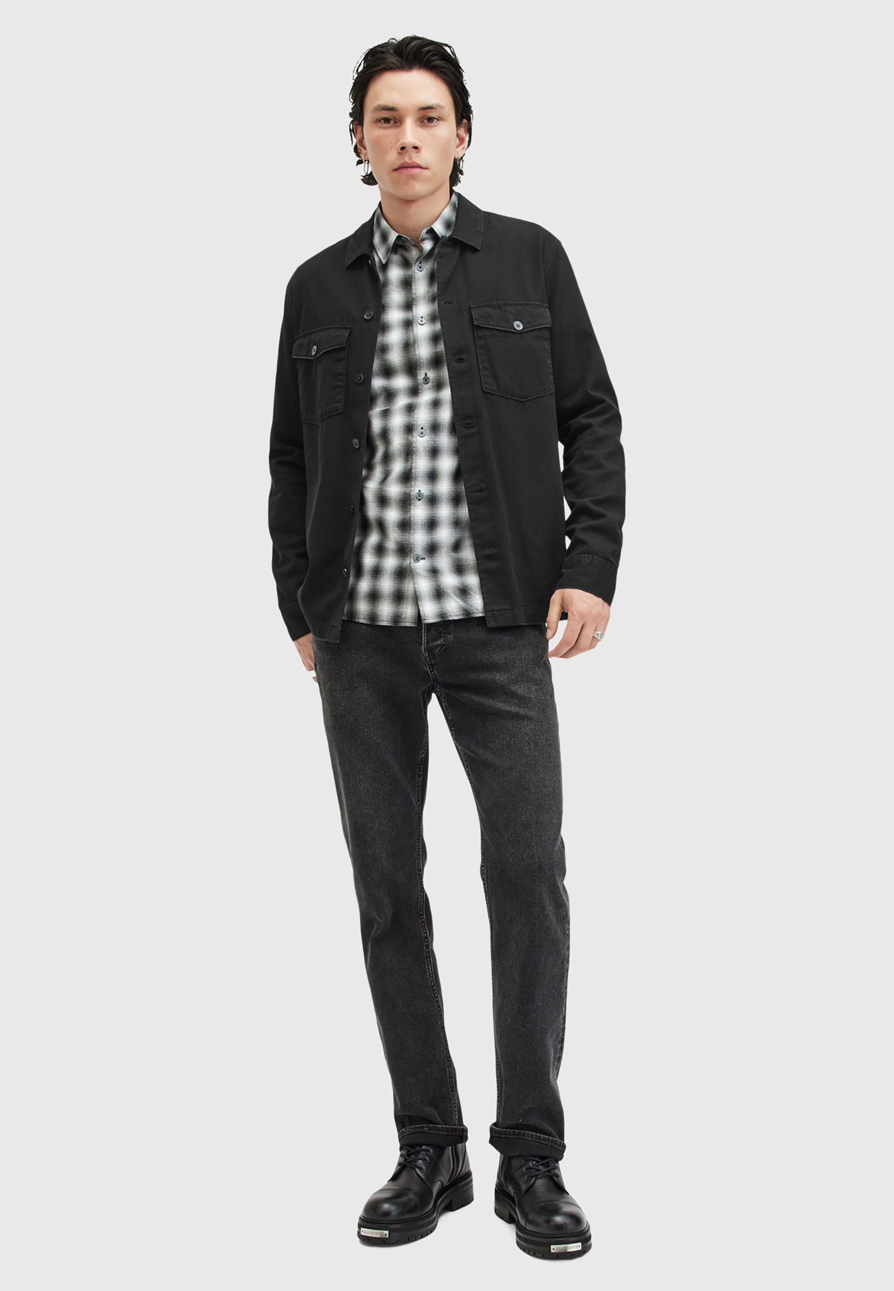 AllSaints SPOTTER - Košulja - crna