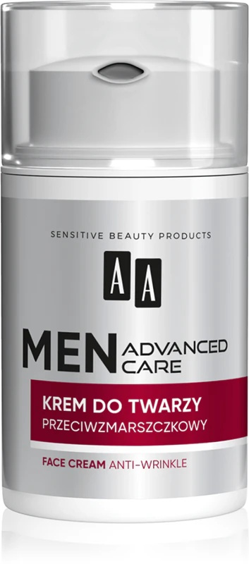 АА Cosmetics Men Advanced Care крема за учвршћивање коже која враћа еластичност зрелој кожи 40+