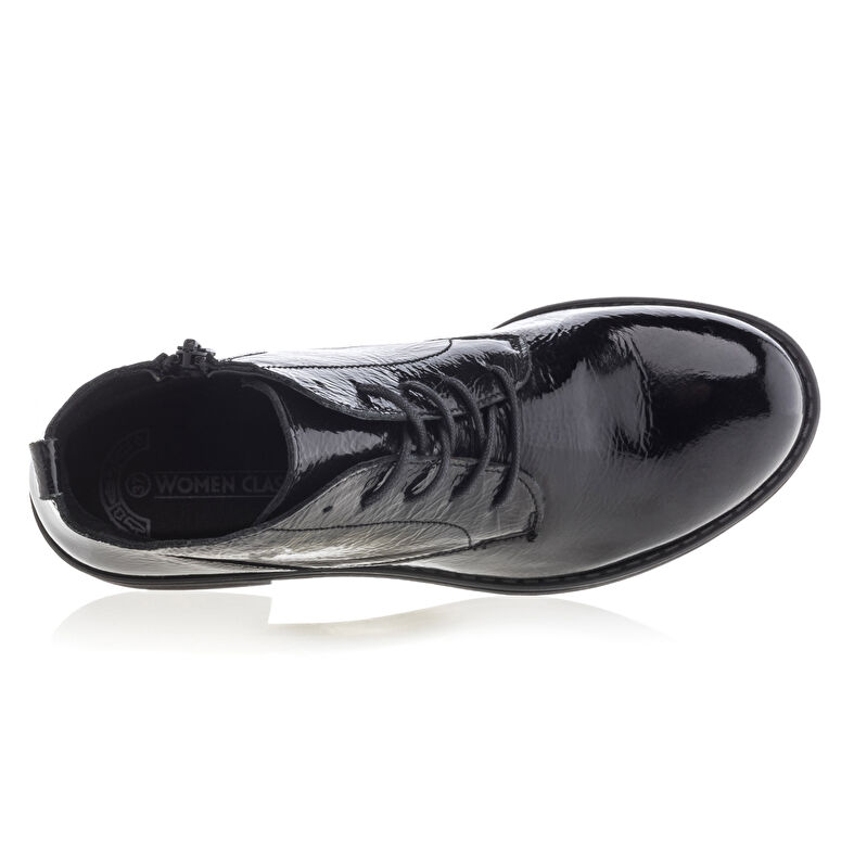 Schwarze Damenstiefel / Stiefeletten