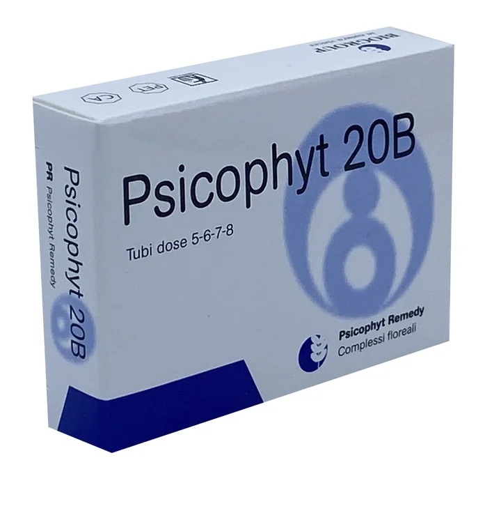 BIOGROUP Psicophyt Rmedy 20, complément alimentaire, 4 tubes de globules