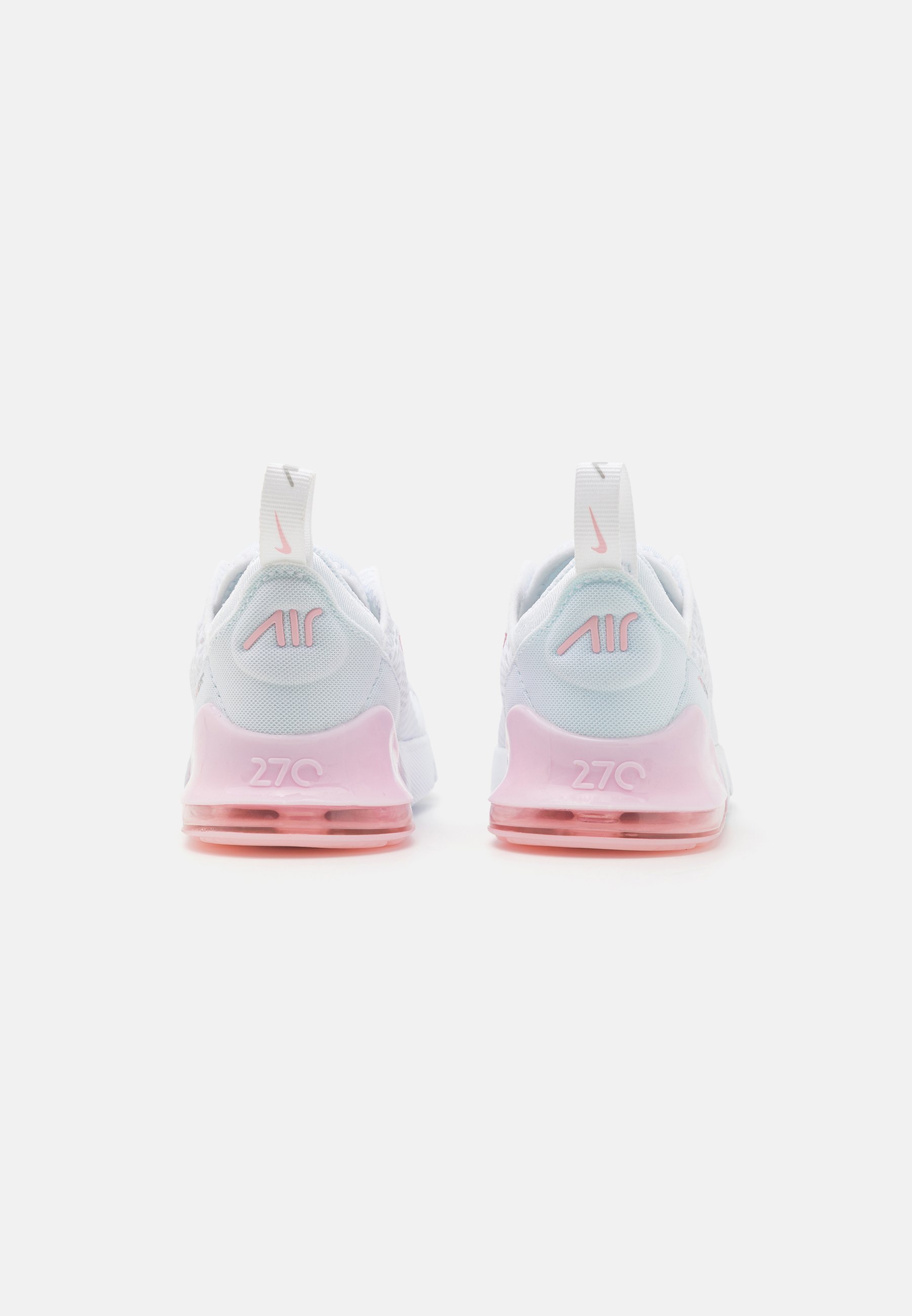 Nike Sportswear AIR MAX 270 - Tenisky - biela/ružová pena/svetlo dymovo sivá