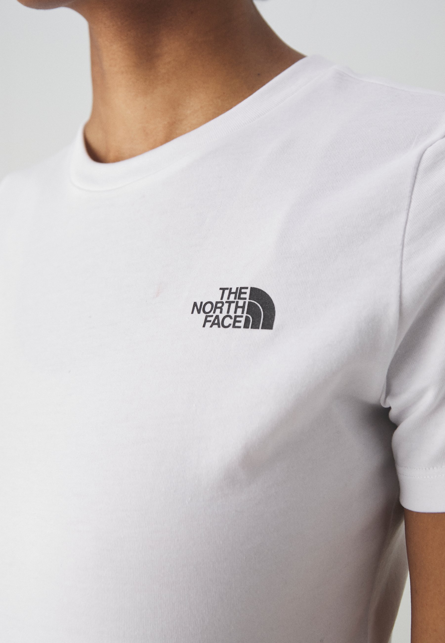 The North Face W SS SD SLIM TEE - Basic T-shirt - wit