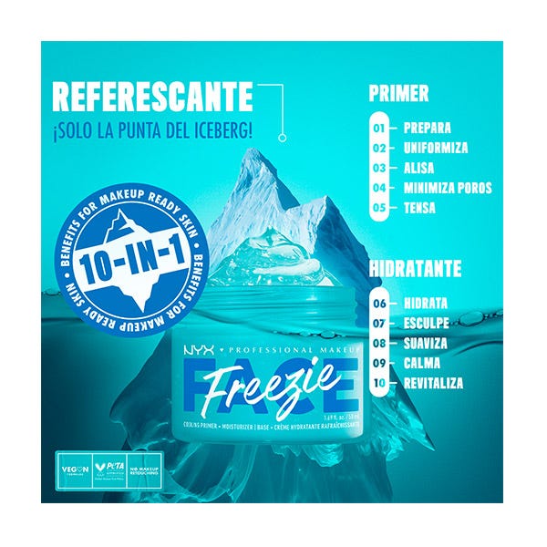 Ενυδατική Κρέμα Προσώπου Freezie | 1 Τεμάχιο