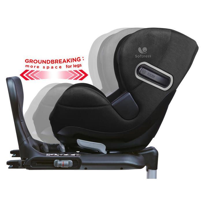 RENOLUX Rear-Facing Car Seat R129 i-size 40-105 cm Softness® GAÏA+ Carbon
