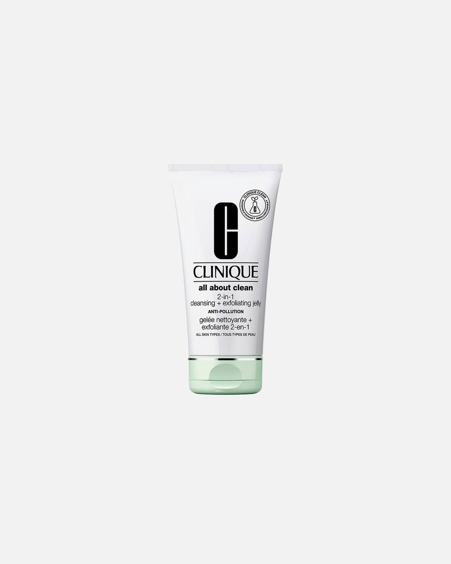 Clinique All About Clean™ 2-u-1 gel za čišćenje i piling – 150 ml