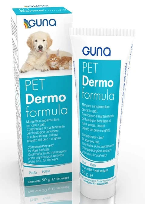 GUNA Guna Pet Dermoformula Alimento suplementar para a pele de cães e gatos 50 g