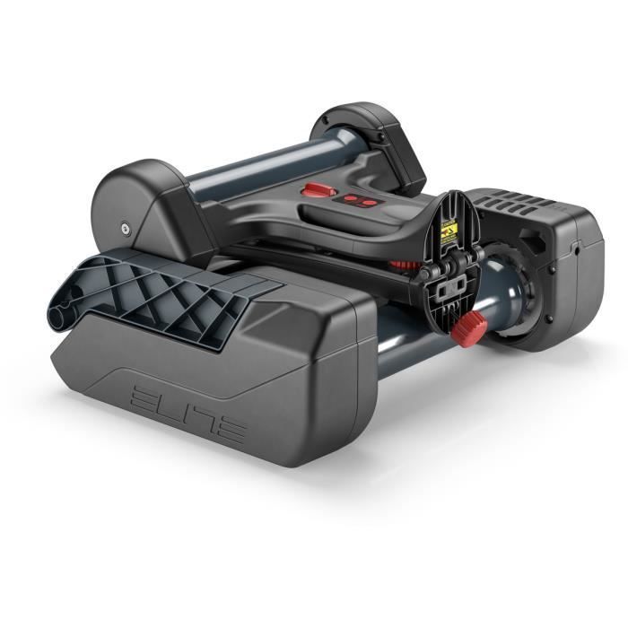 Home trainer Elite Nero - Rouleaux amovibles - Noir