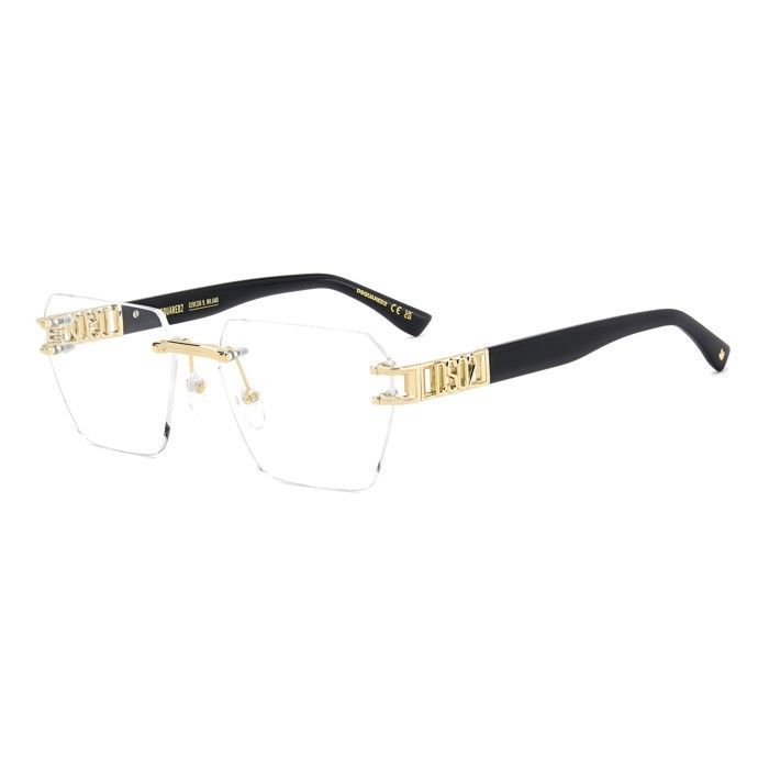 Lunettes de Vue Dsquared2 D2 0173 57/17/145 ROSE GOLD métal homme D2 0173