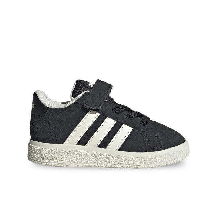Zapatillas Adidas Grand Court 00S El I para bebés y niños pequeños, color negro JR0779