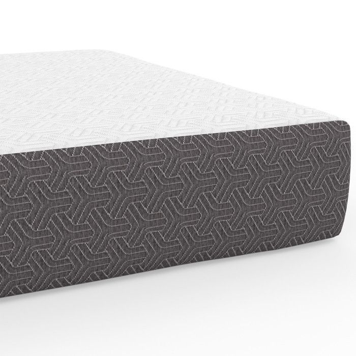 Colchón de espuma viscoelástica IDMARKET STELLA de 90 x 190 cm y 20 cm de grosor.