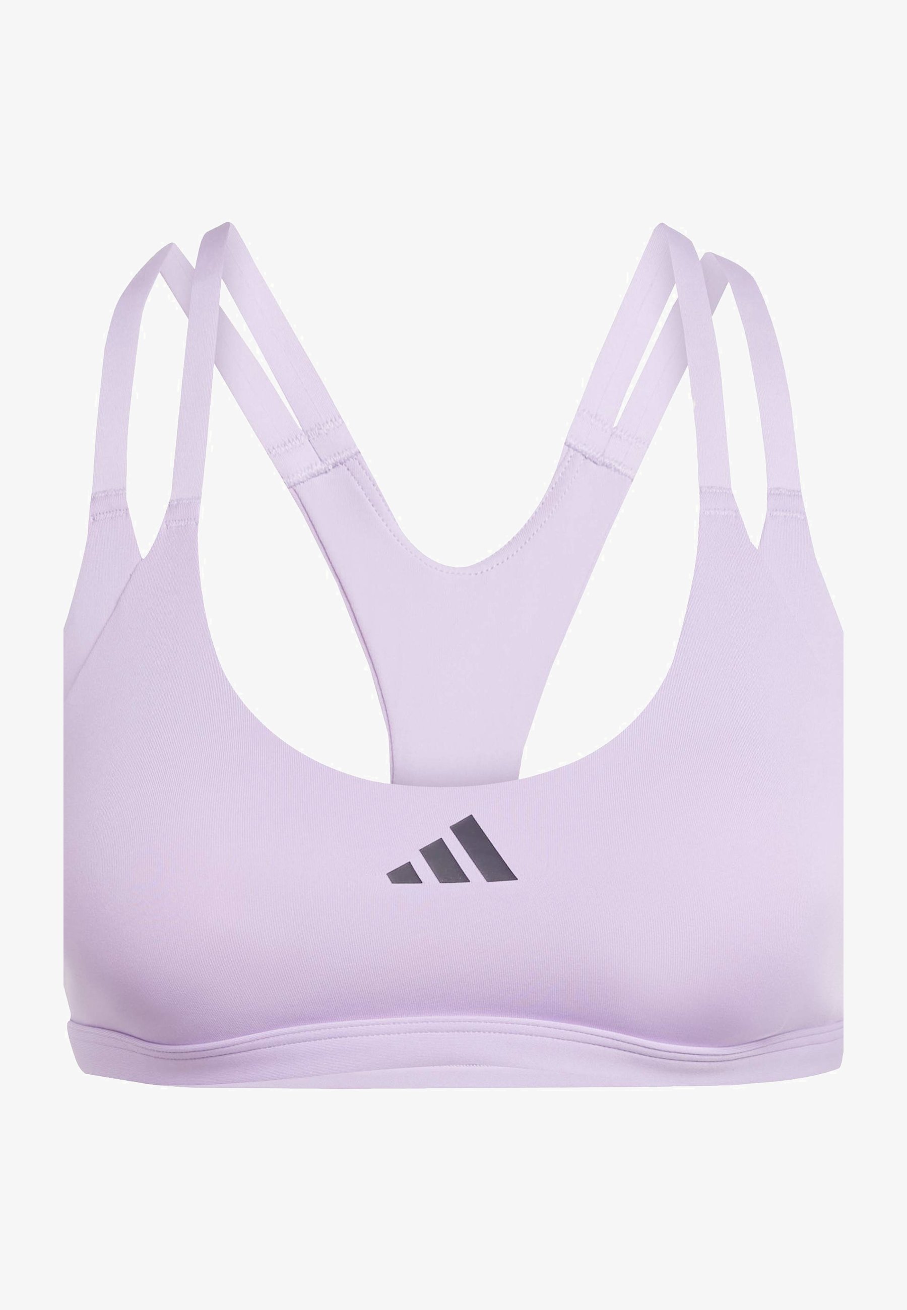 adidas Performance Light support sportbeha - poederpaars