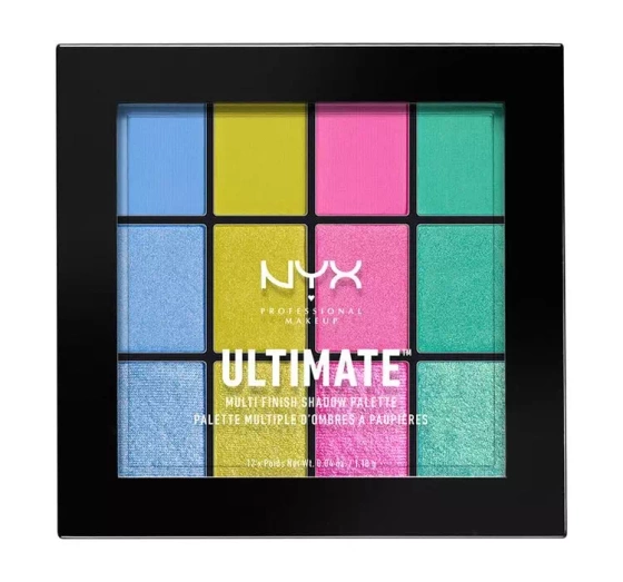 NYX Professional Makeup Ultimate paleta cieni Electric 14,16 g