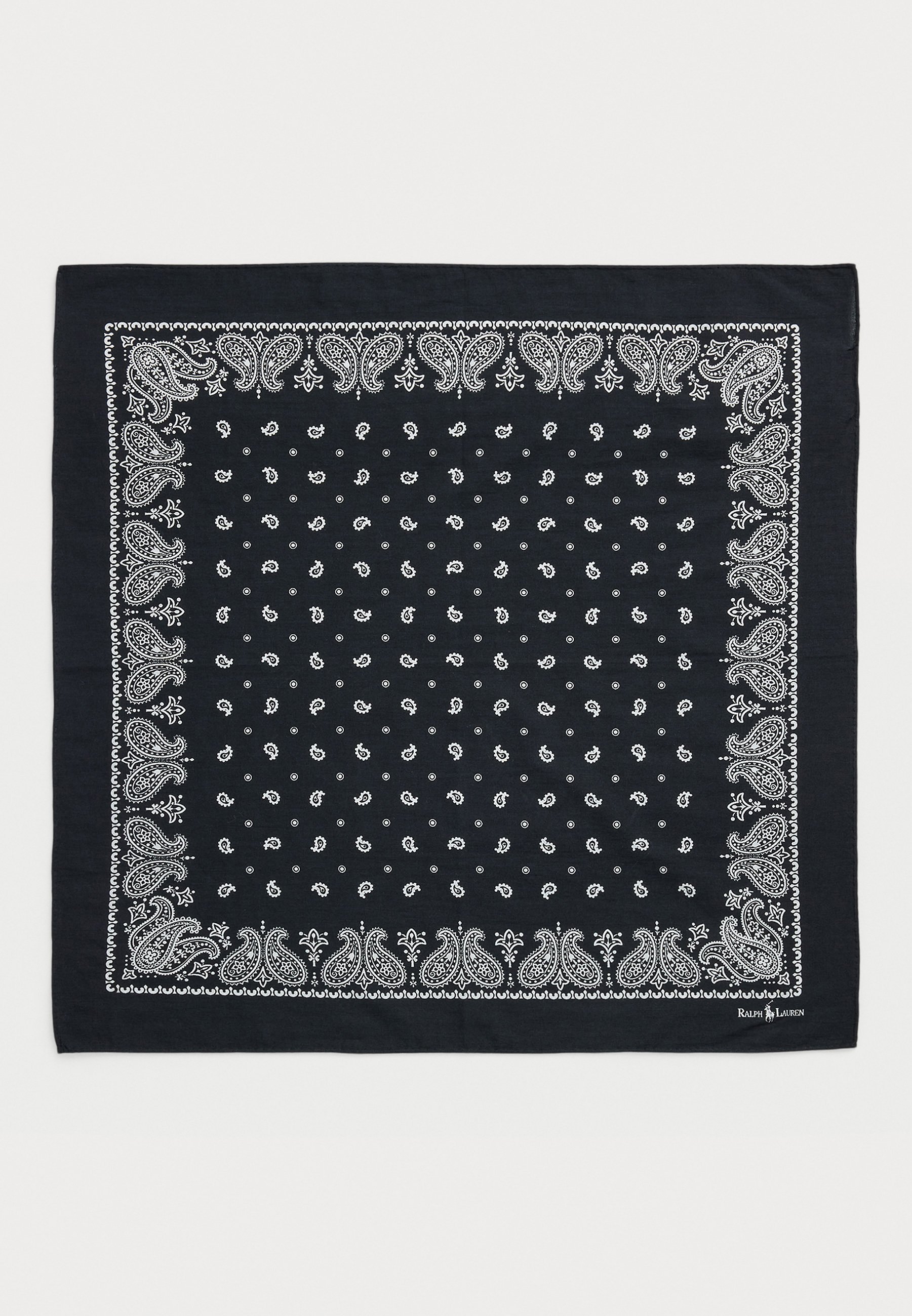 Polo Ralph Lauren ICON BANDANA SCARF SQUARE - Foulard - zwart