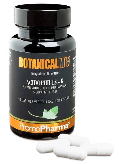 PROMOPHARMA PromoPharma BotanicalMix Acidophilus K 30 cápsulas 7,7 bilhões de probióticos