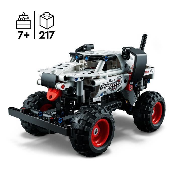 LEGO® Technic 42150 Monster Jam Monster Mutt Dalmatian, 2 in 1, Monster Truck Giocattolo, Auto