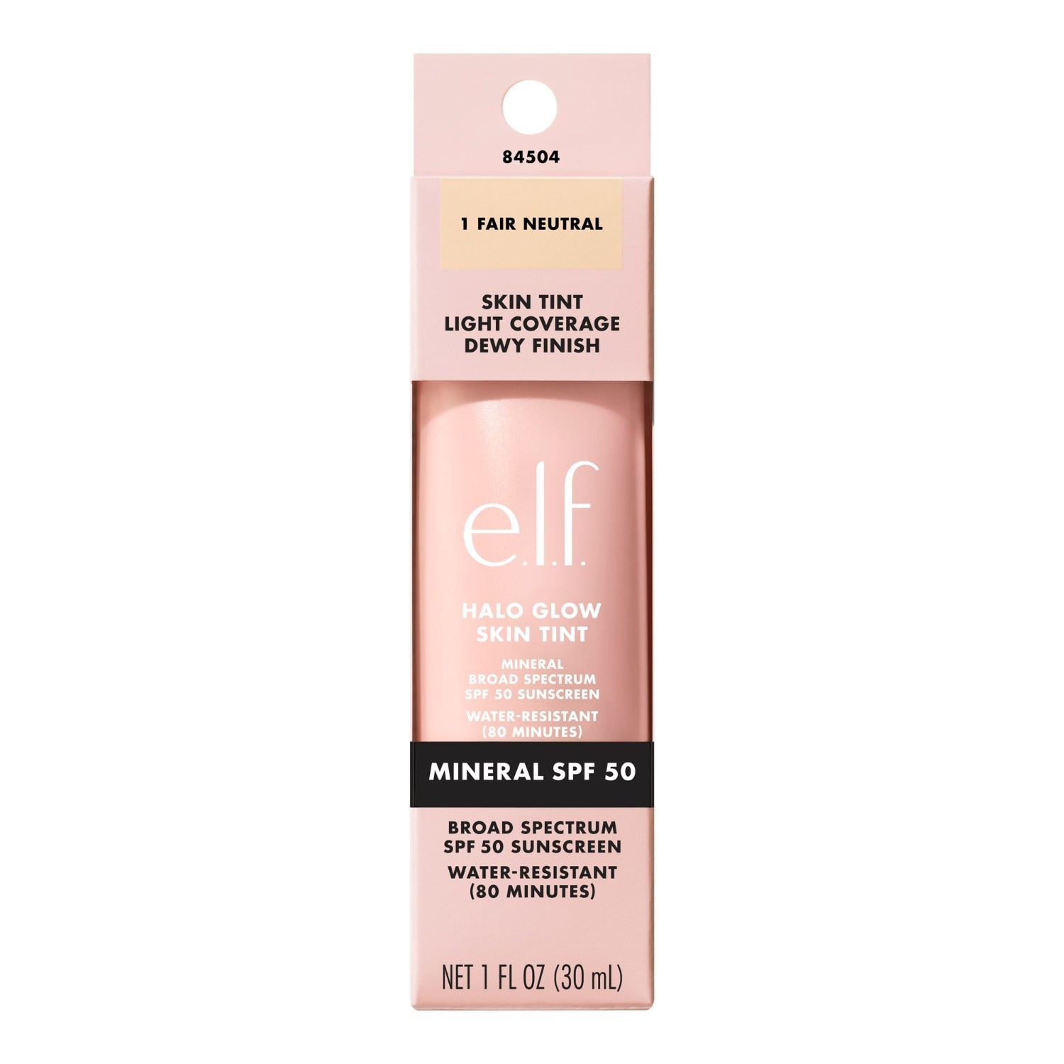 Base de maquillaje Halo Glow Skin Tint SPF50 de elf Cosmetics - 30 ml