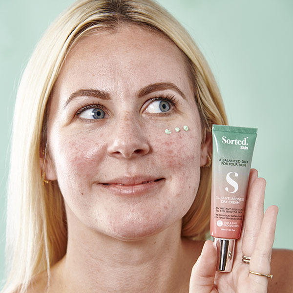 Sorted Skin 5-i-1 anti-rødhet dagkrem SPF50 30ml