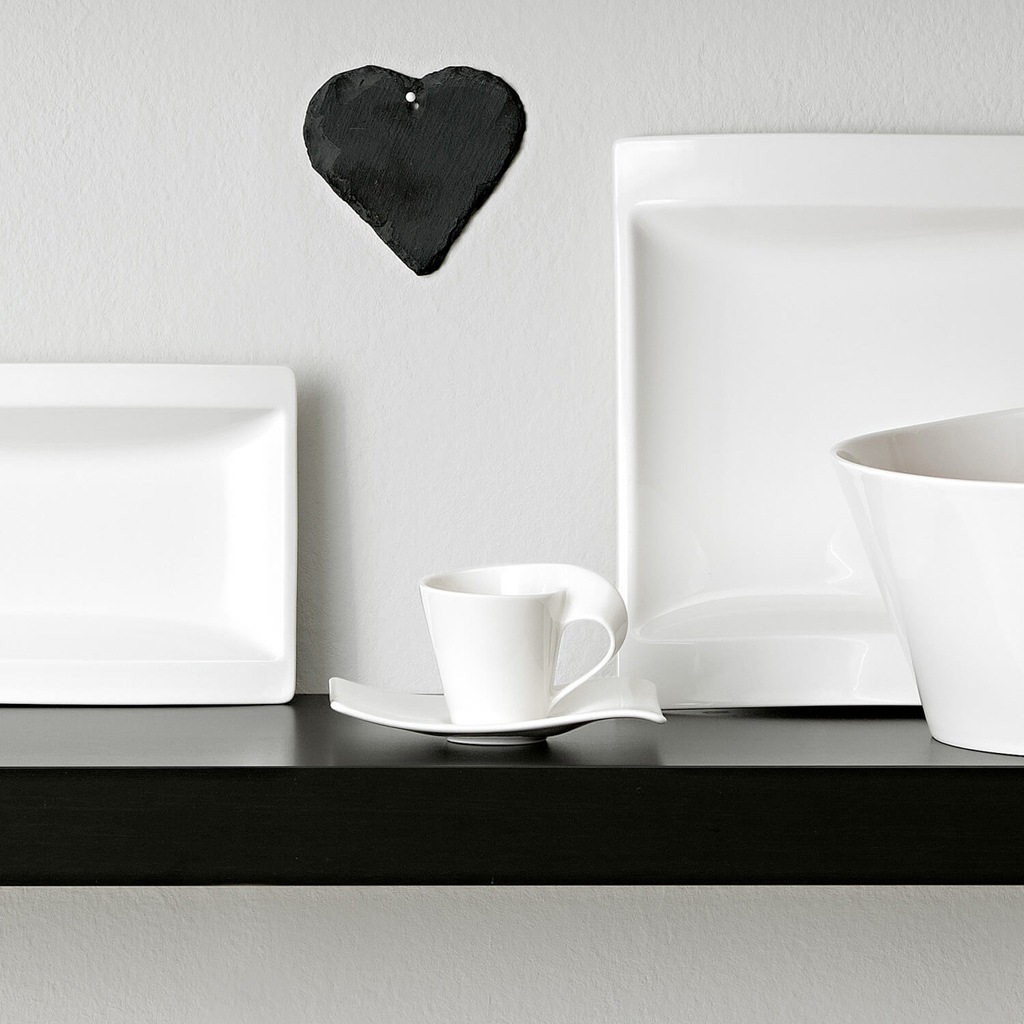 Villeroy & Boch puodelių ir lėkštučių rinkinys - NewWave - 1 dalis