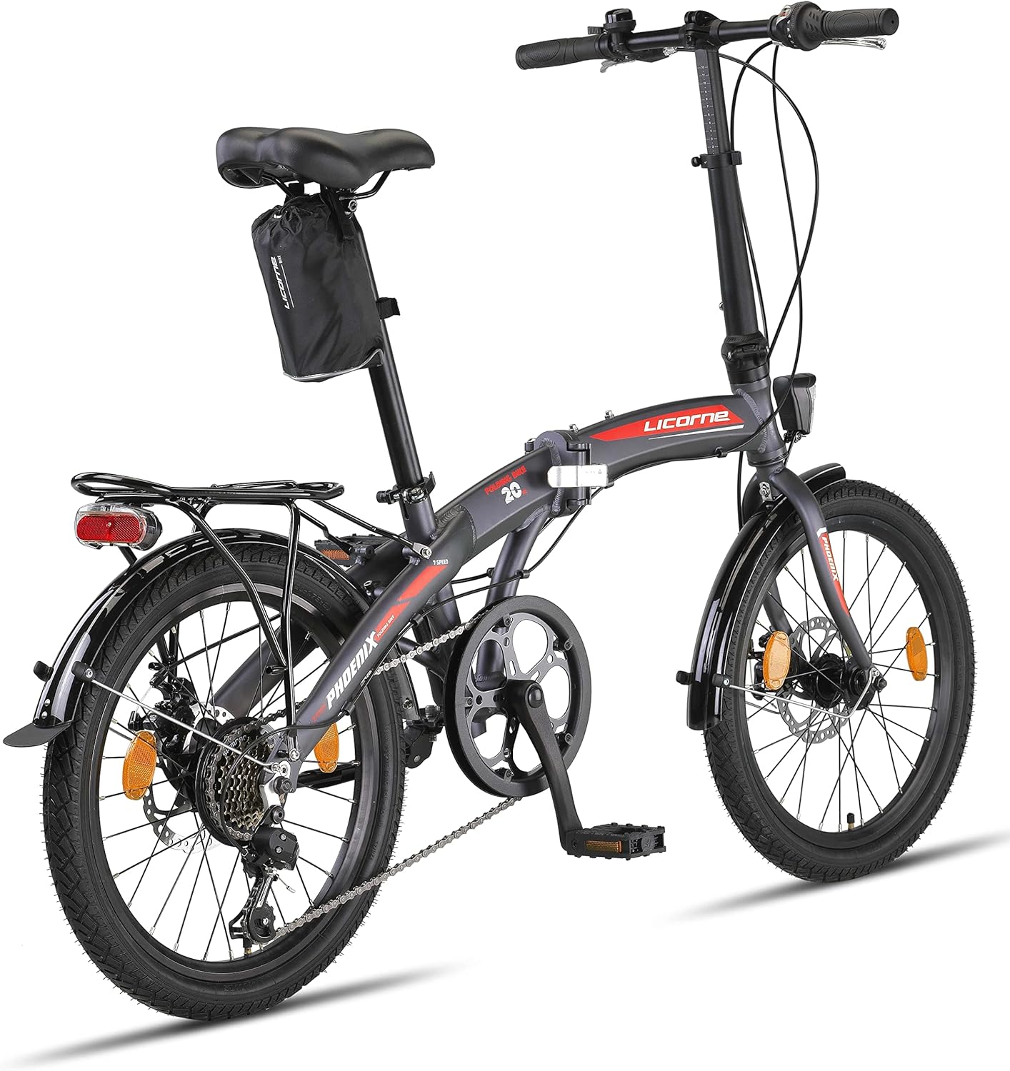 Licorne Bike Phoenix 2D, 20-Zoll-Aluminium-Faltrad