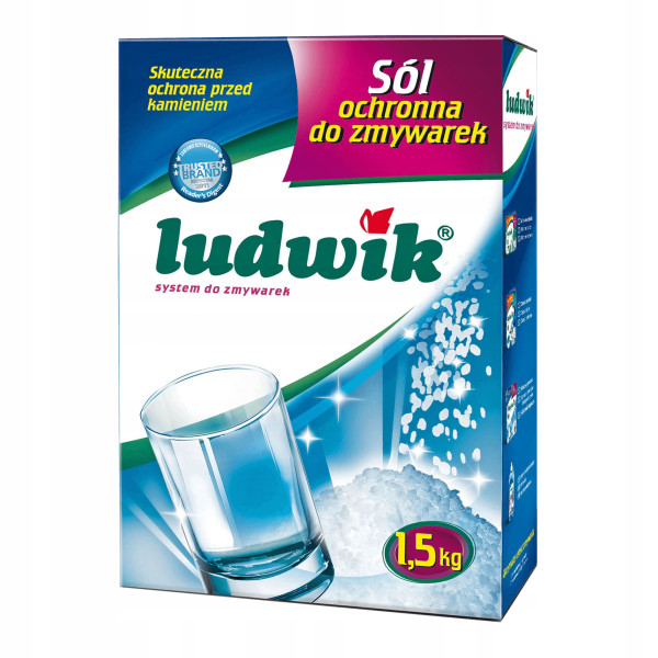 Sól ochronna do zmywarek Ludwik 1,5 kg